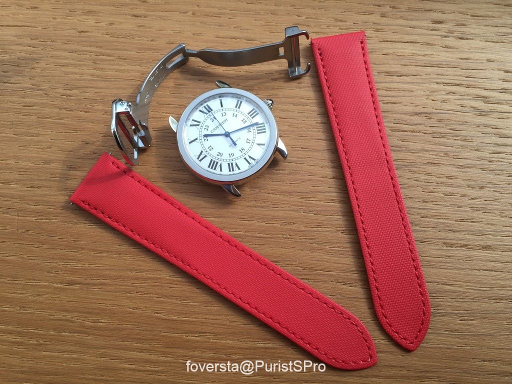 cartier tank solo strap change