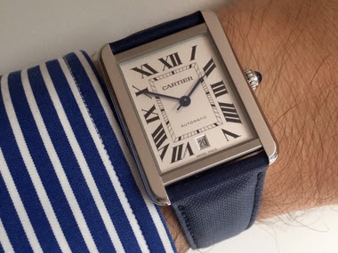 cartier tank solo leather strap replacement