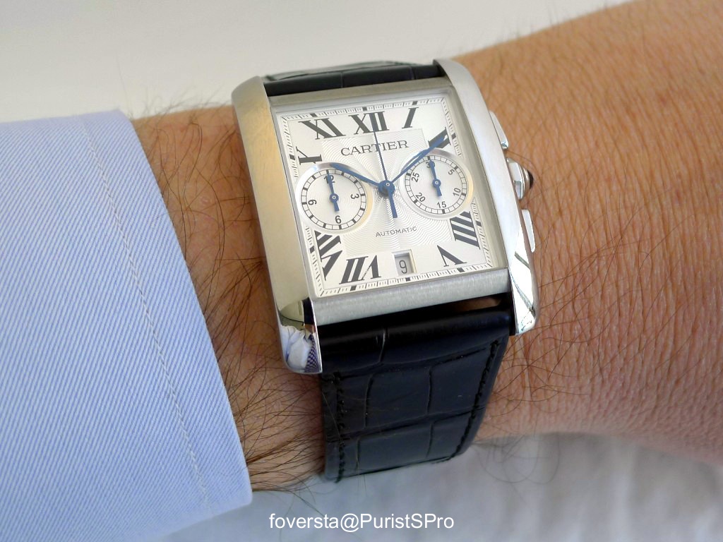 cartier tank mc chronograph review