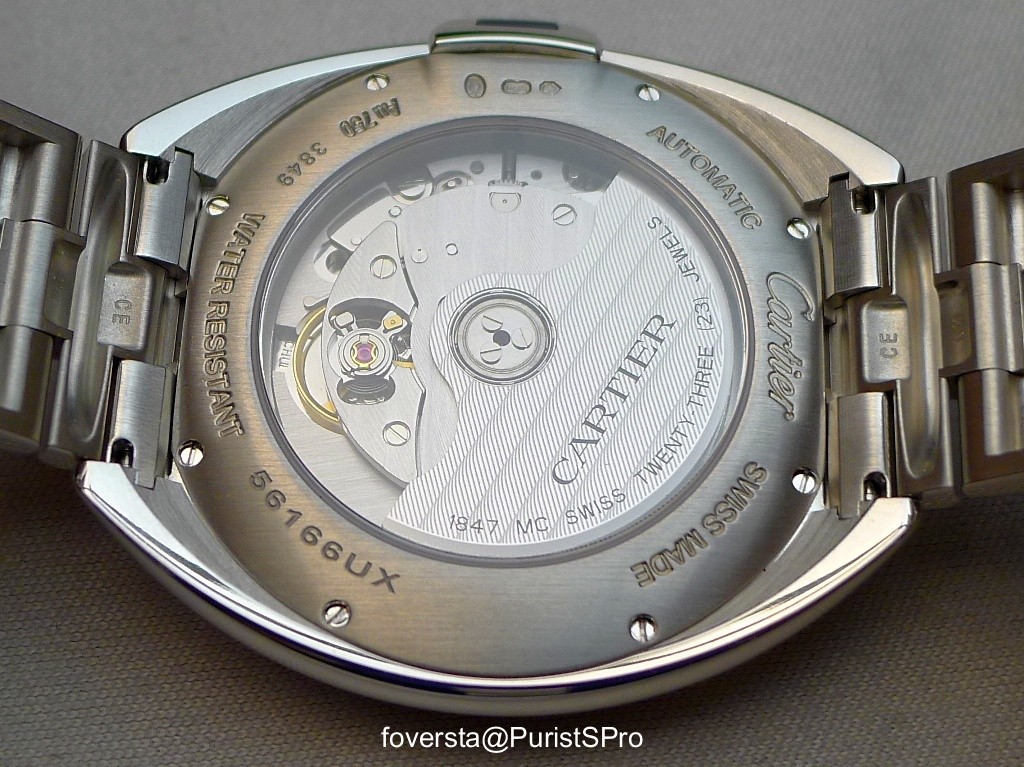 cartier automatic movement review