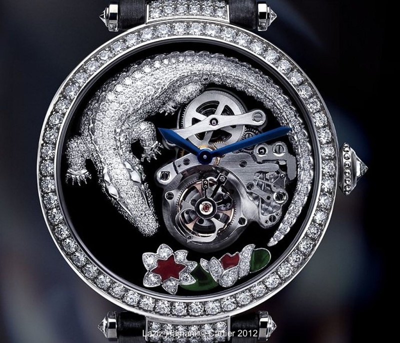 the cartier cadran love tourbillon watch