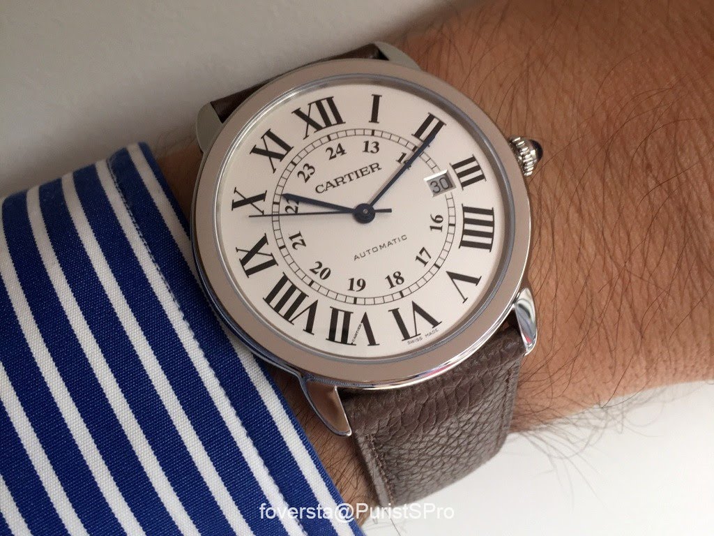 cartier ronde solo quartz 36mm