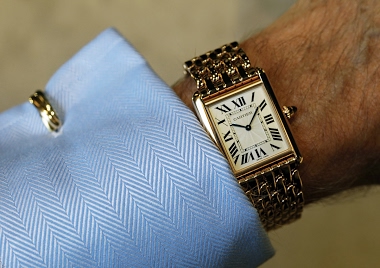 Cartier - Tank Louis Cartier on bracelet !