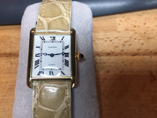 Cartier Yellow Gold Tank Louis Cartier Watch 22mm