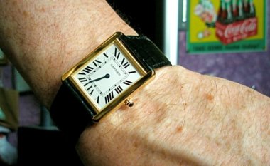 cartier tank solo gold review