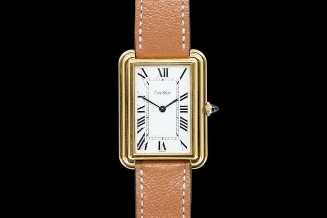 Vintage 1970s Cartier Tank Stepped ref 