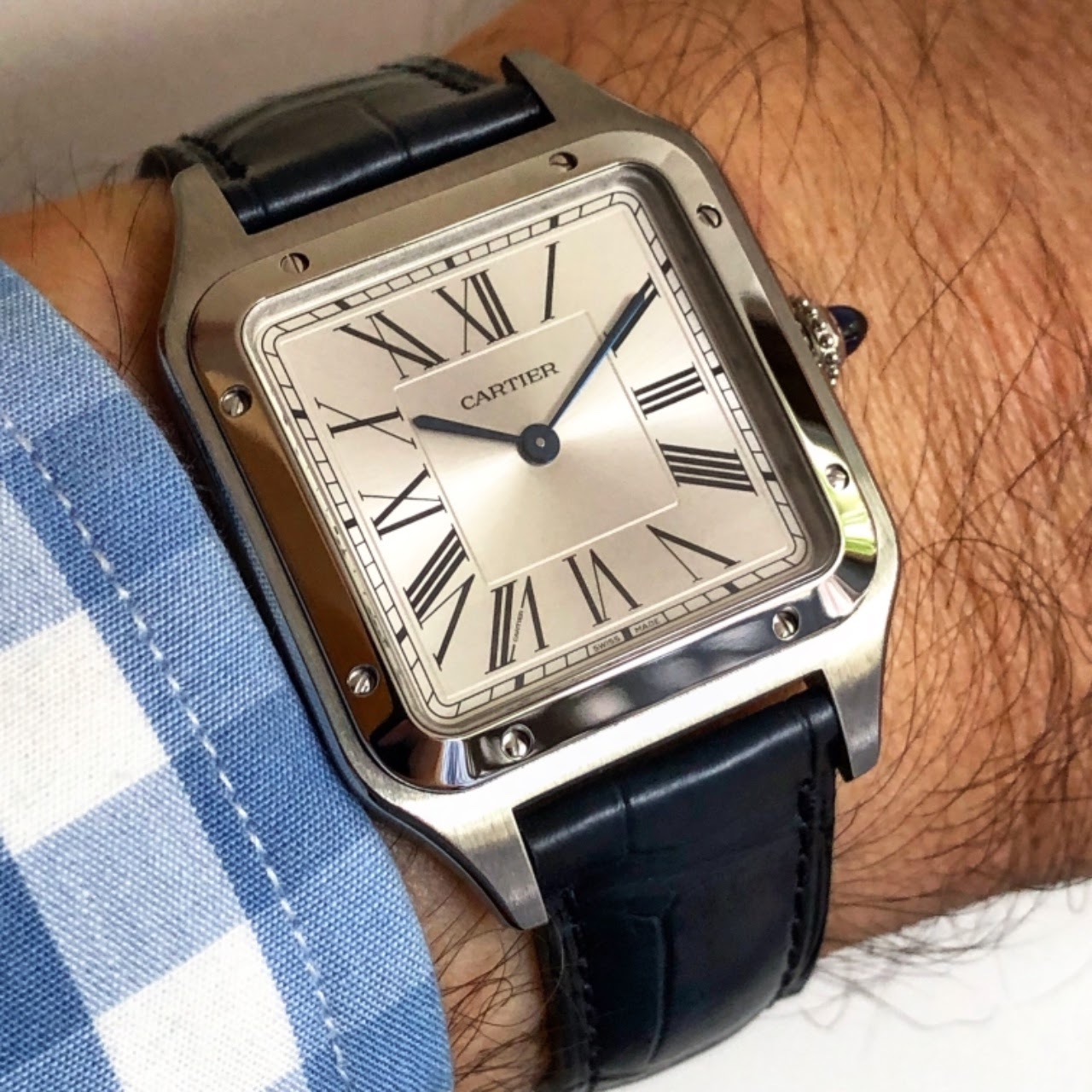 cartier santos quartz 2019