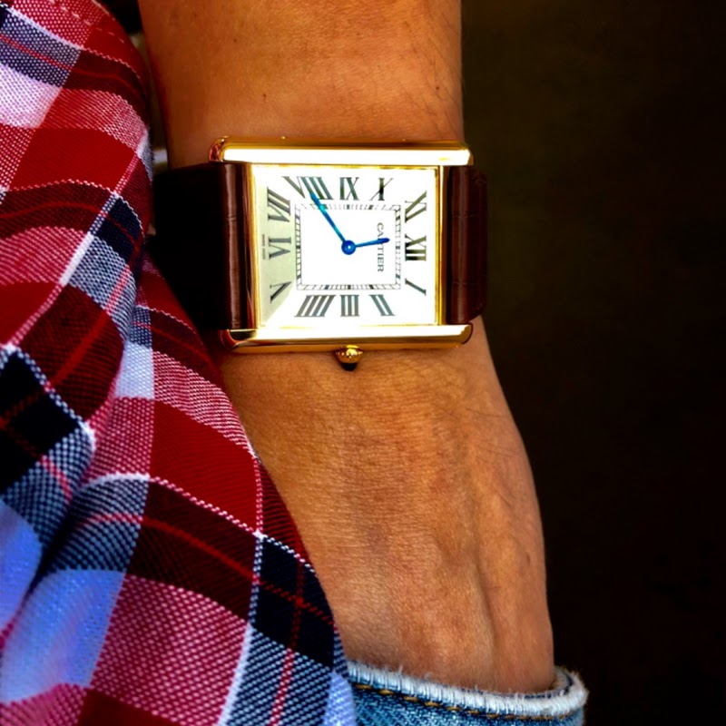 Cartier - Cartier Tank Louis Cartier Ultra Thin XL - my favourite wrist  shot so far