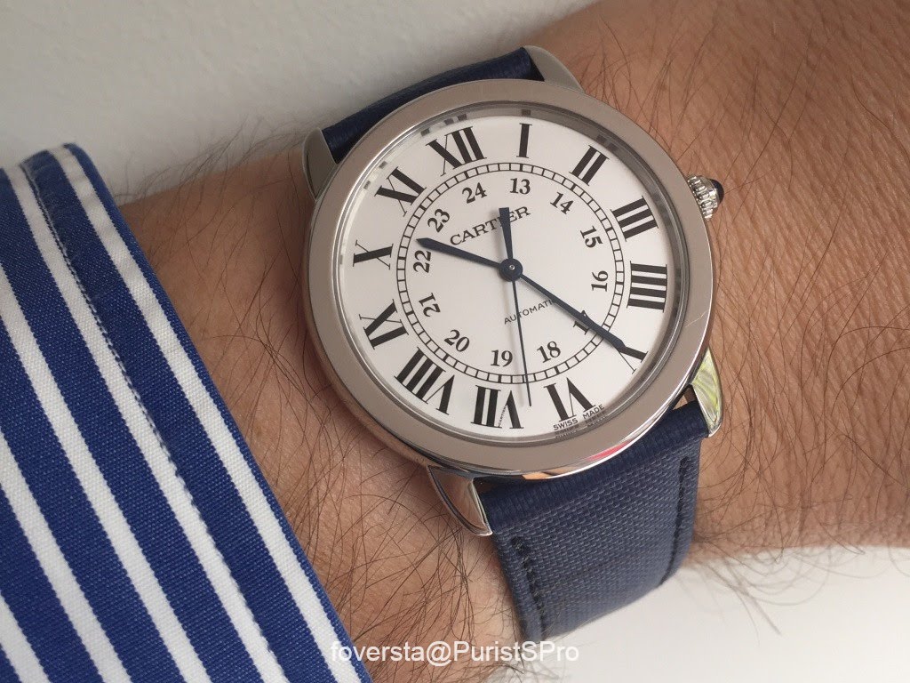 cartier ronde solo automatic