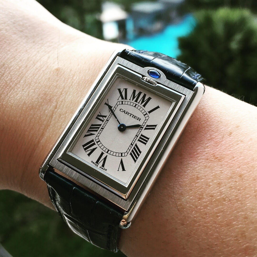 cartier tank basculante millennium edition