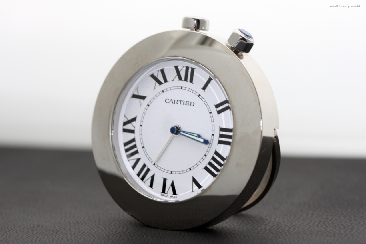 cartier quartz alarm clock