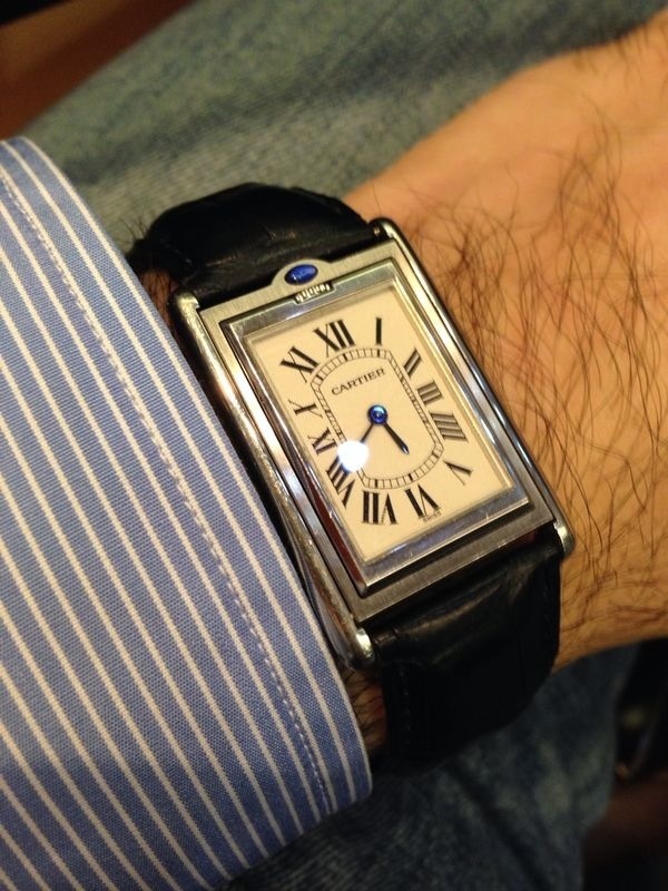 cartier basculante mechanical