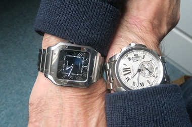 calibre de cartier vs santos