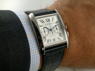 cartier tank mc chronograph review