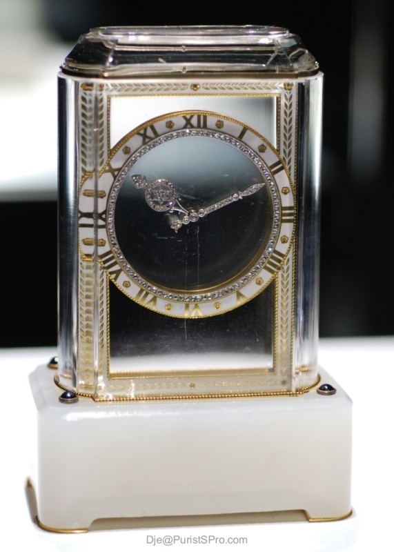 cartier magic clock