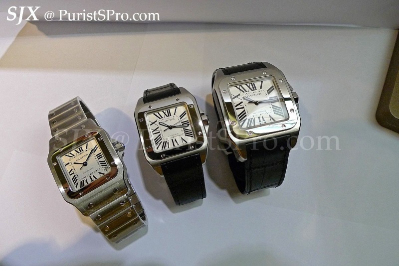 cartier santos 100 vs 100xl