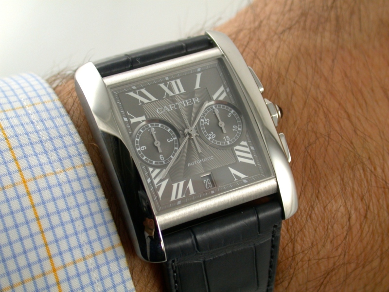 cartier tank mc chronograph