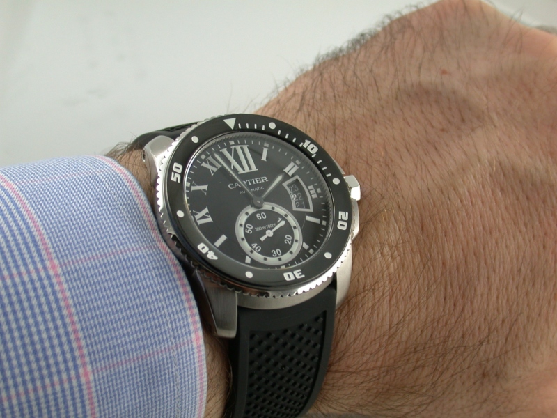 calibre de cartier diver strap