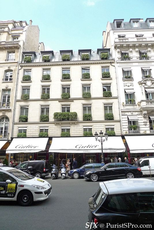 Cartier - A visit to Cartier's iconic boutique on Rue de la Paix