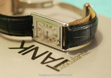 cartier tank basculante automatico