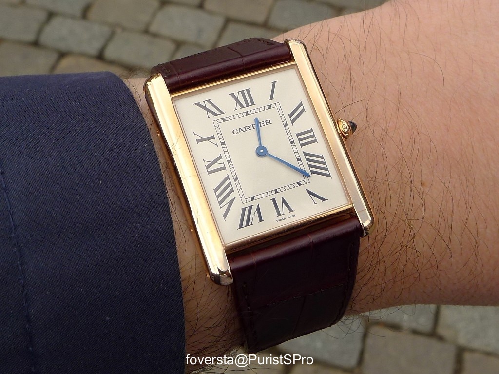 Cartier Tank Louis Gold Watches Review