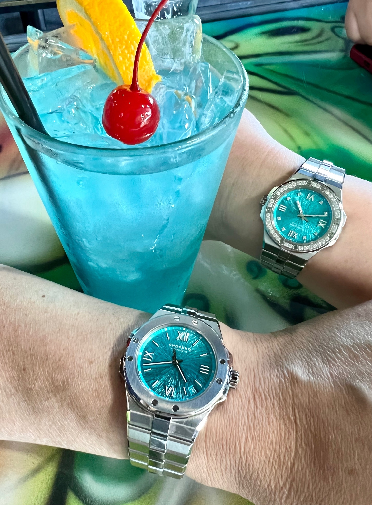 Chopard - Unplanned specialty drink at Happy Hour…