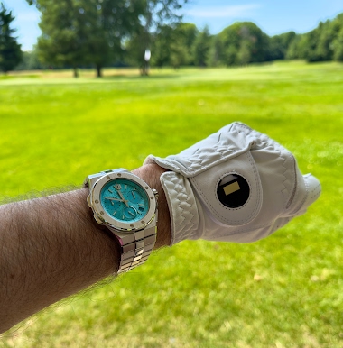 Chopard Watch Golf Course Lifestyle