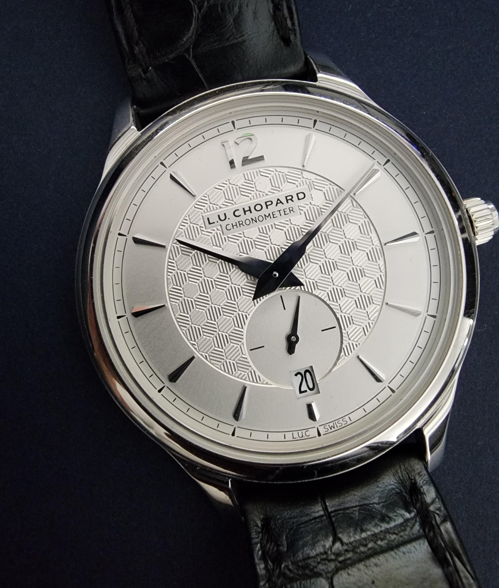 Insider: Chopard L.U.C XPS 1860 Officer Watch. Featuring a