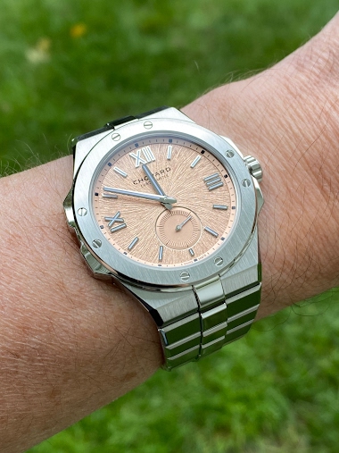 Chopard Alpine Eagle XPS Dial Under Overcast Skies