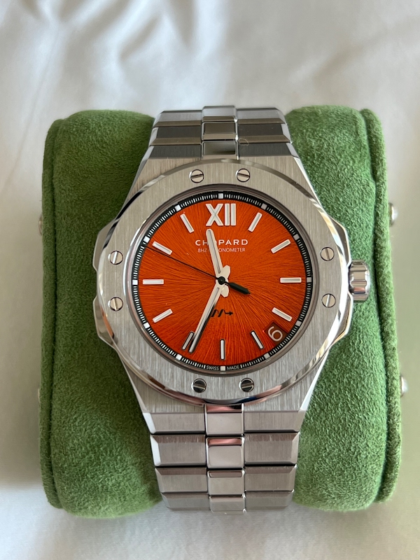 Chopard Alpine Eagle Orange Dial Photography