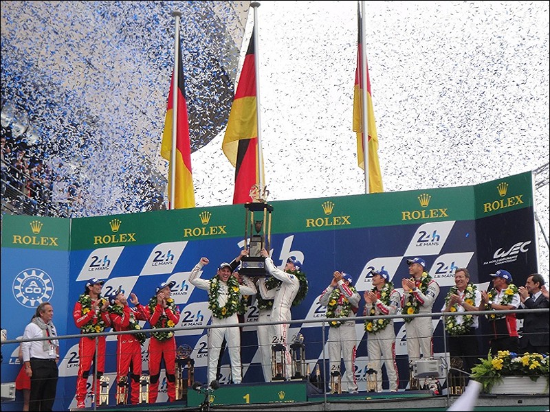 Porsche Motorsport & Chopard at Le Mans 2015
