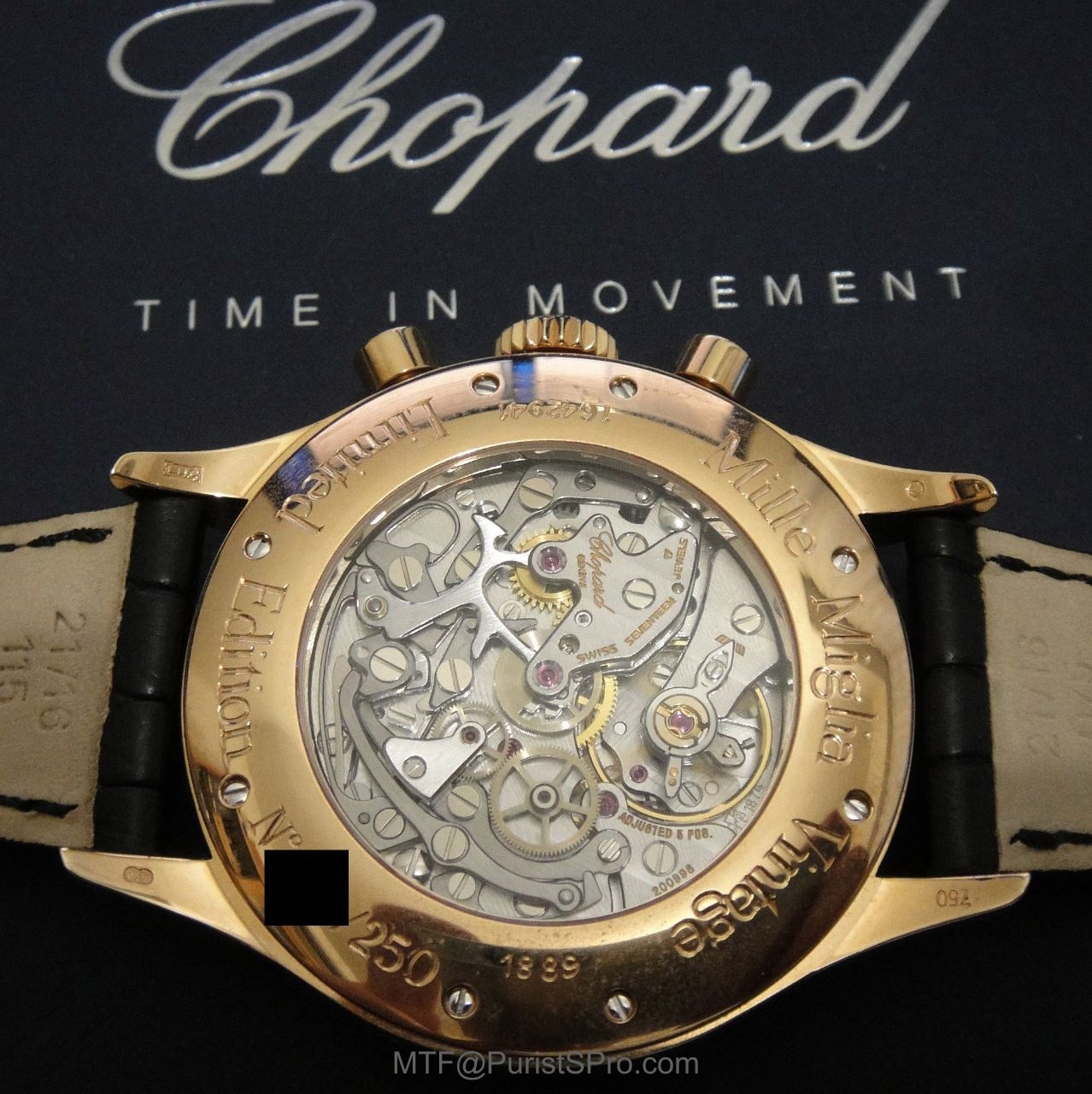 Chopard Grand Prix De Monaco Historique Chronograph Automatic //  168992-3031 // Store Display - World Class Watches - Touch of Modern