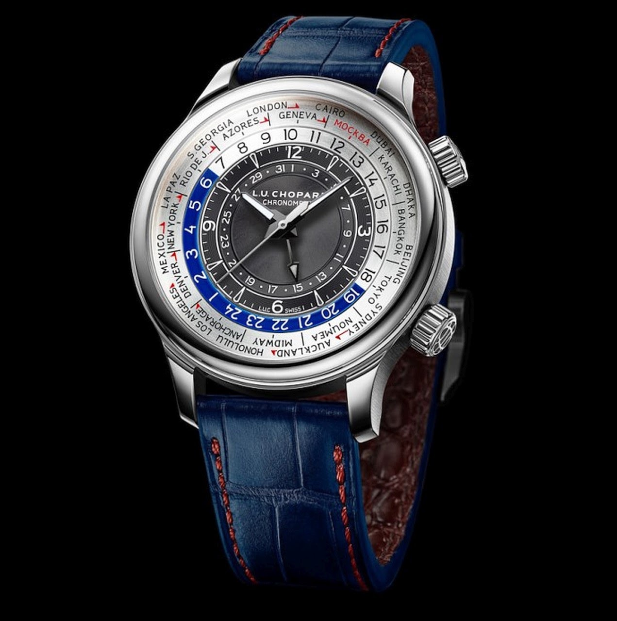 CHOPARD L.U.C. Time Traveler One Limited Edition Automatic World