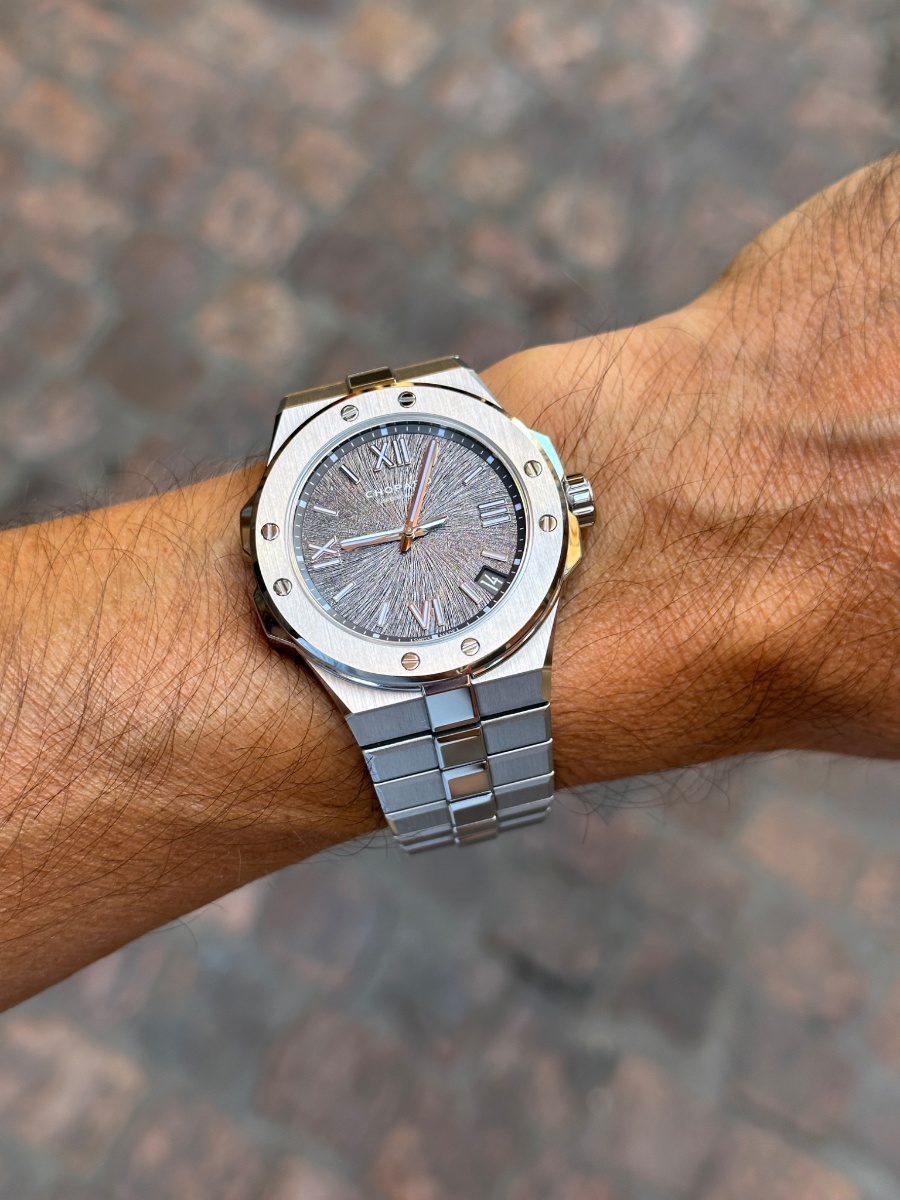 Chopard - And without a small seconds disrupting the iris pattern.