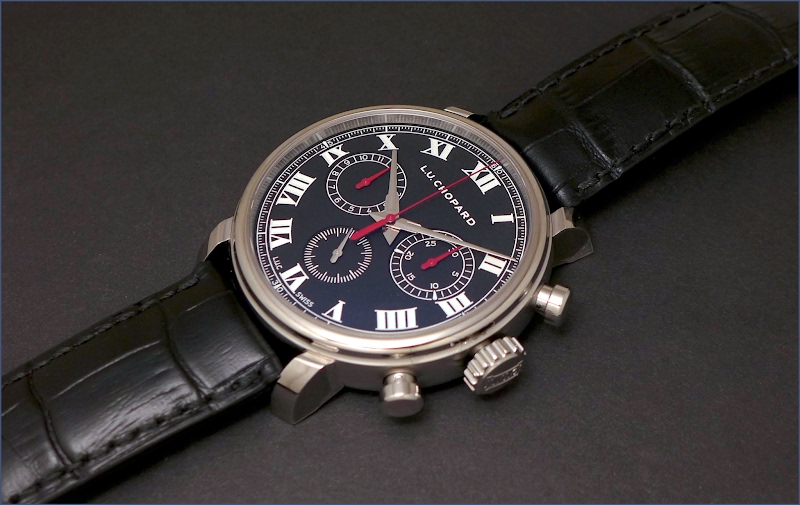 Chopard L.U.C Perpetual Chrono Limited Edition Grey Dial Leather