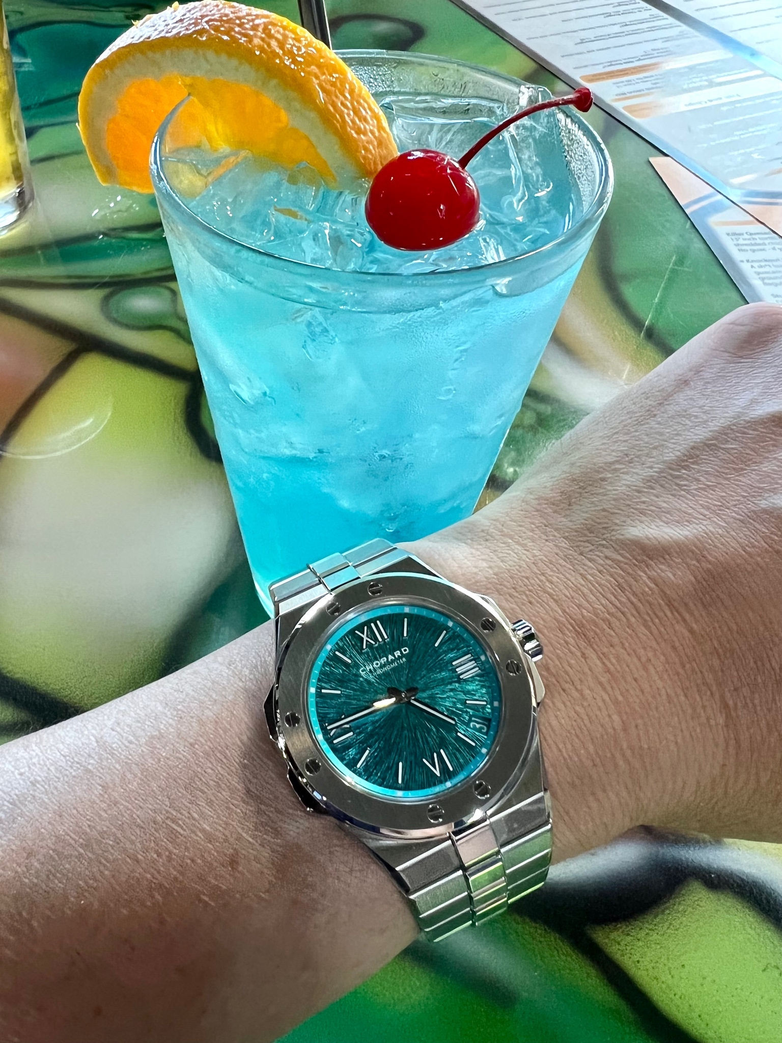Chopard - Unplanned specialty drink at Happy Hour…