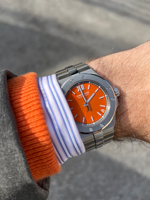 Chopard Orange Dial Photography