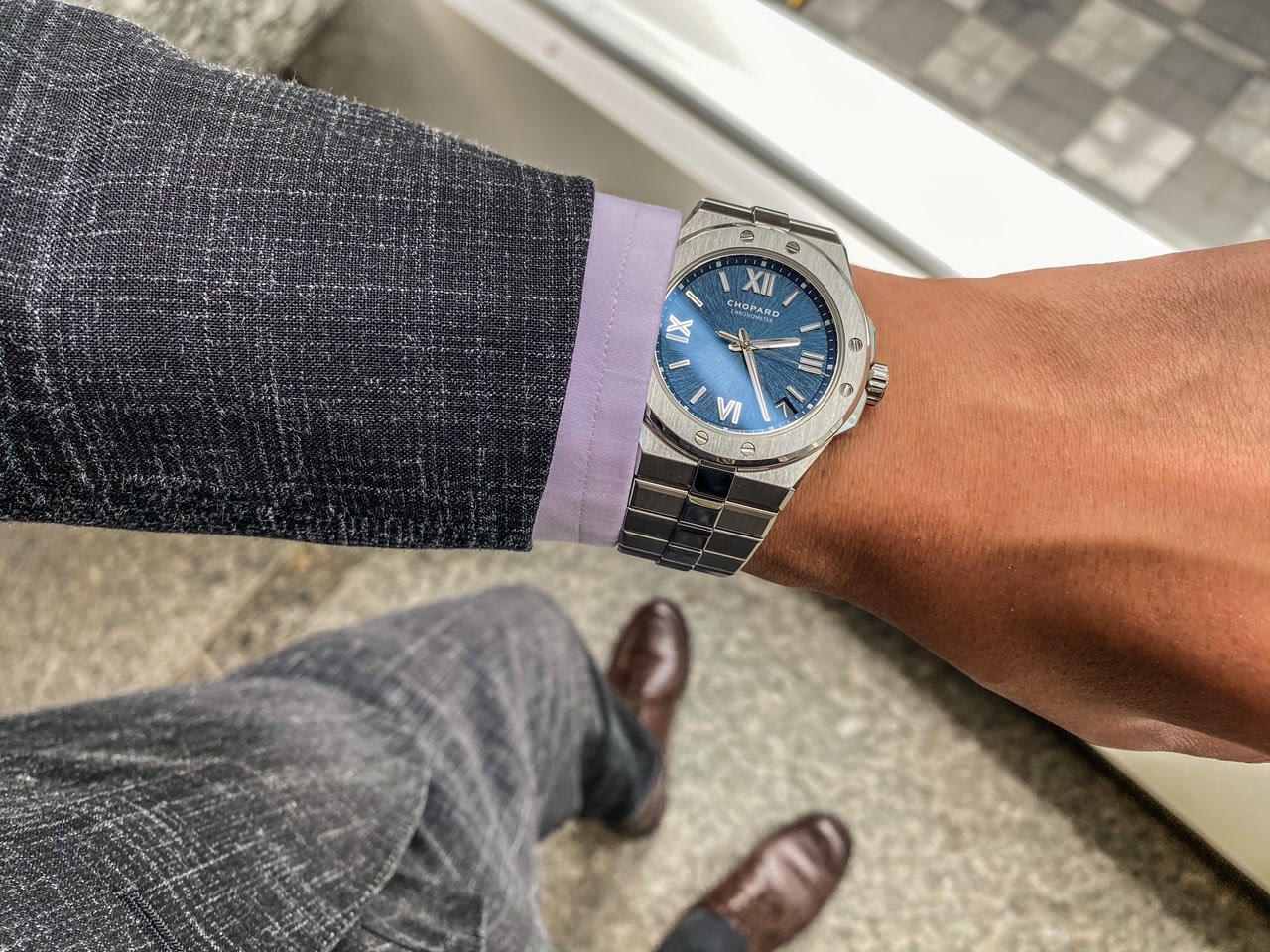 Alpine Eagle 36mm With Blue Dial