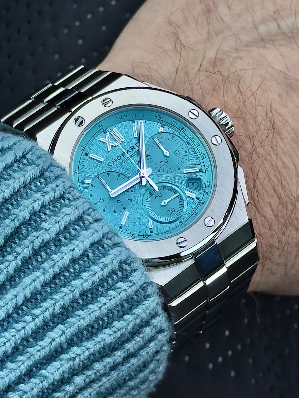 Chopard Eagle Maritime Chrono: Ocean Blue Wristshot