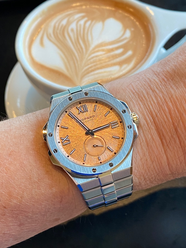 Chopard Alpine Eagle Salmon Dial: A Collector's Daily Wear Experience