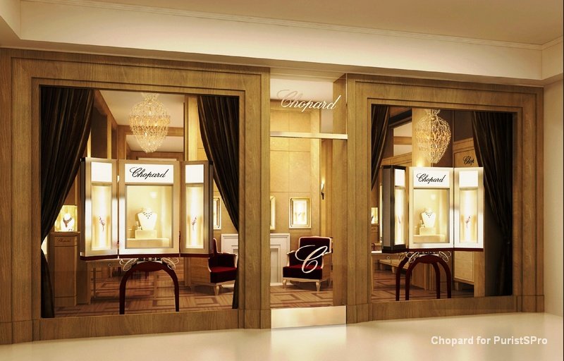 Chopard The new Chopard flagship store Singapore A New Look