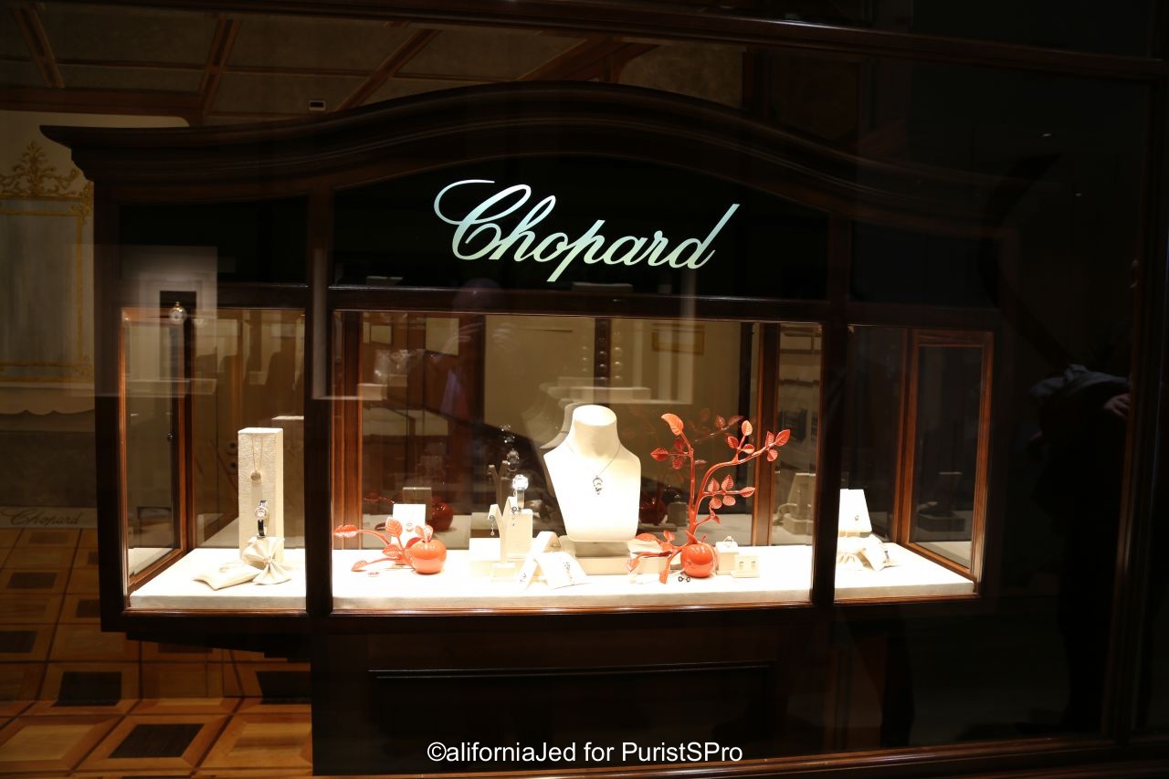 Example of the early Chopard Boutique Styling