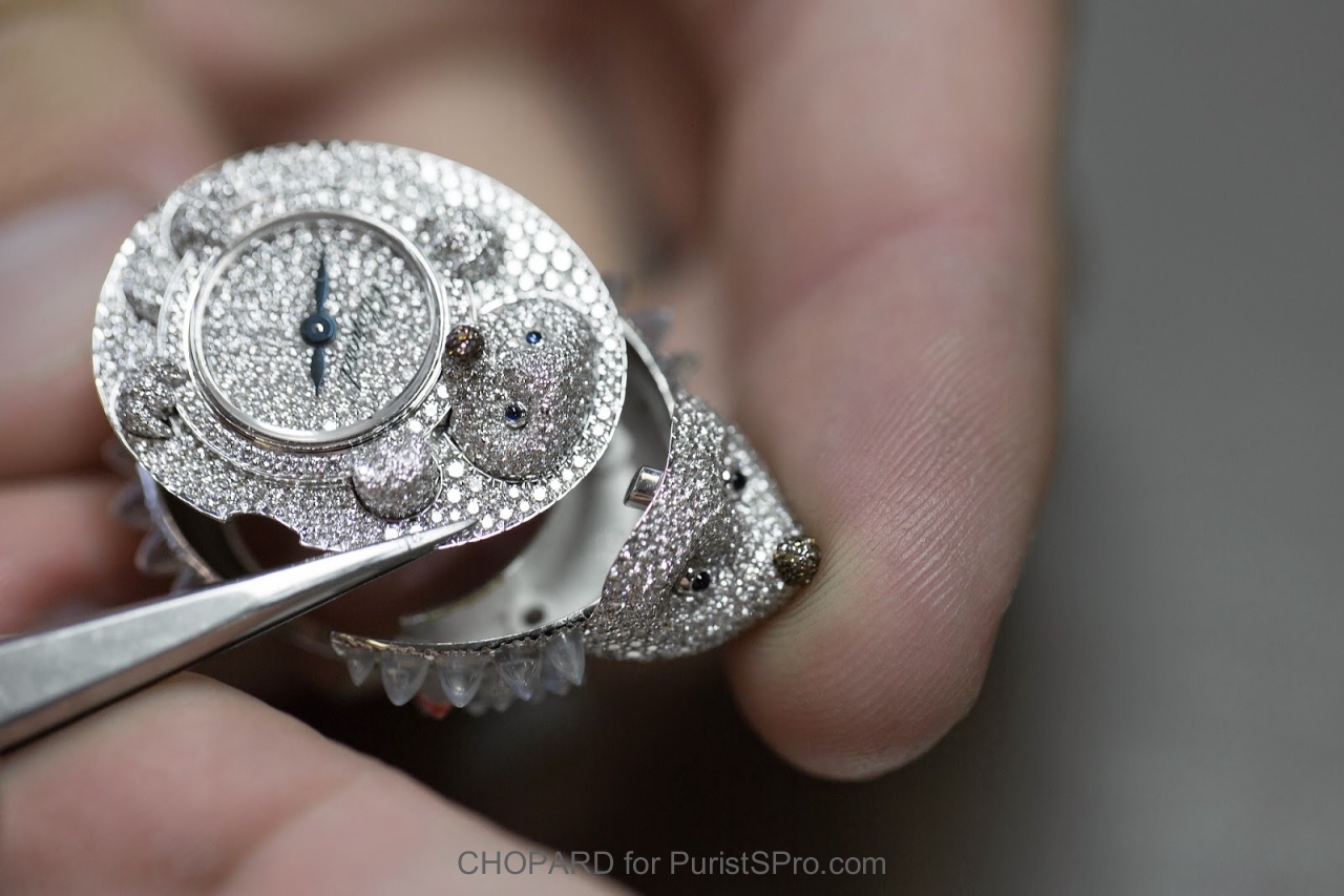 Chopard Hedgehog high jewellery watch