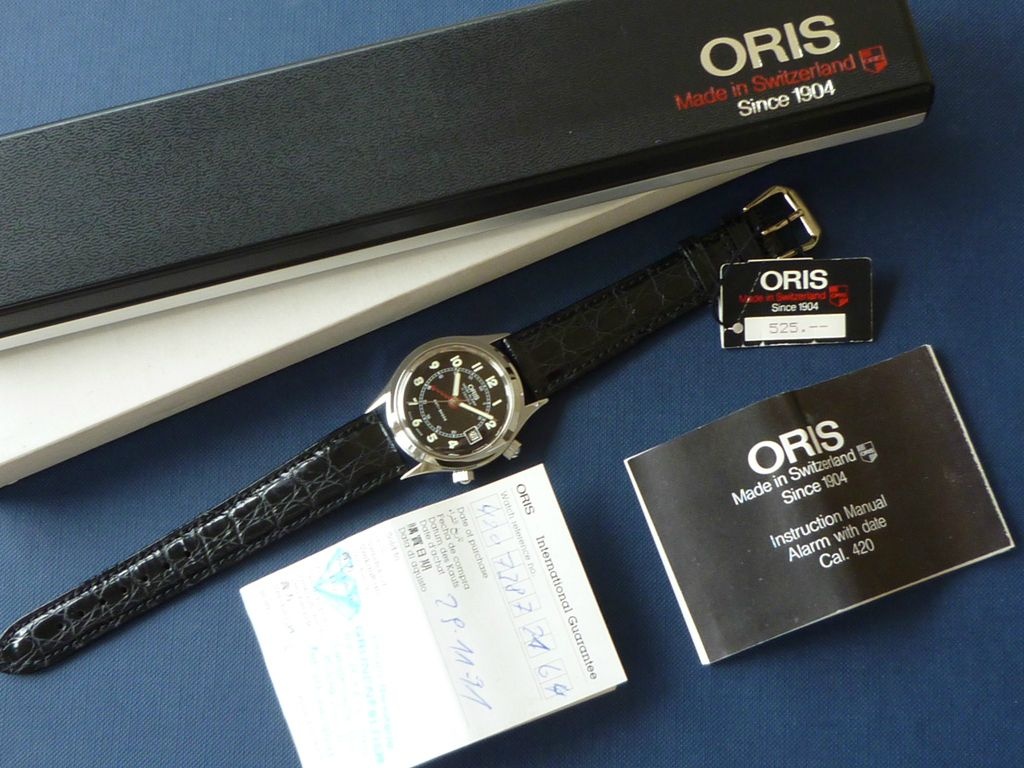 Oris Alarm NOS full package