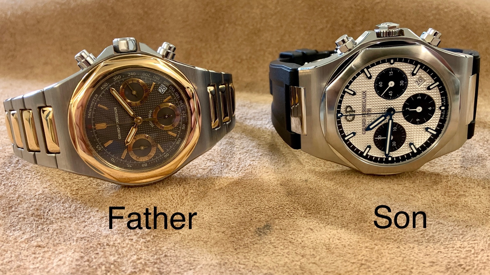 Girard Perregaux LaureatoOlimpico 2tone