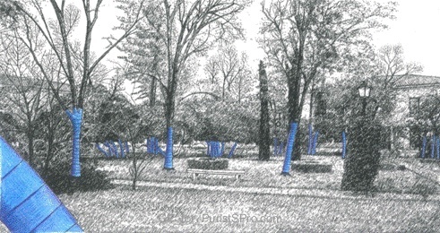 Girard-Perregaux 'Blue Forest' Venice Biennale