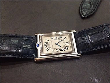 cartier tank basculante millennium edition