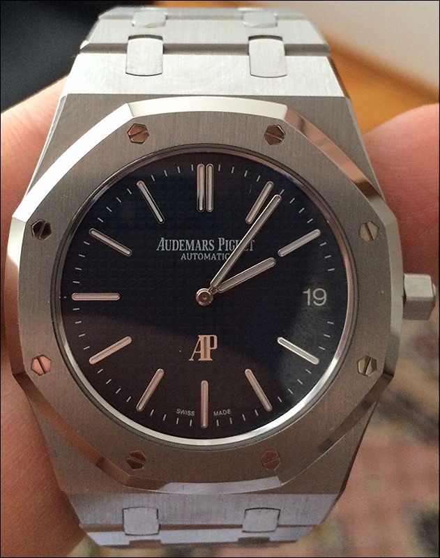 Audemars Piguet Royal Oak Jumbo 15202 Dial Flaw