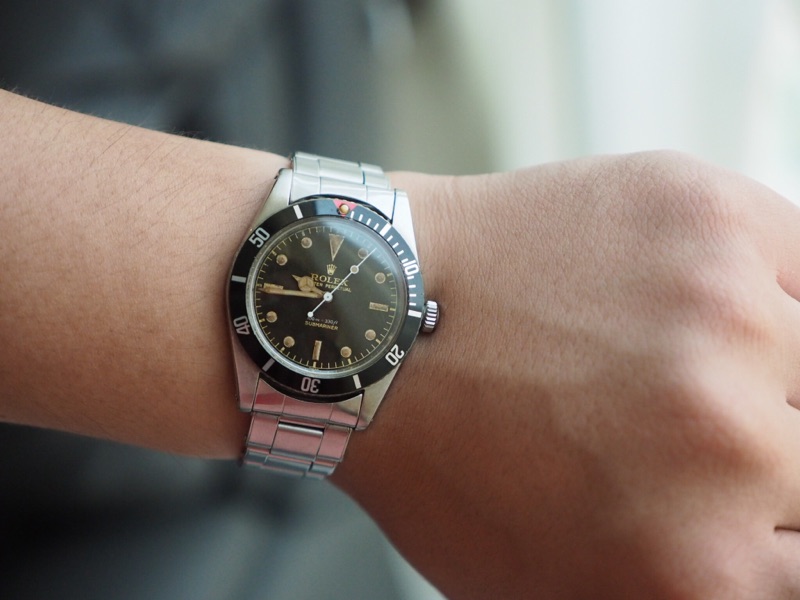 Temptation of small crown Submariner