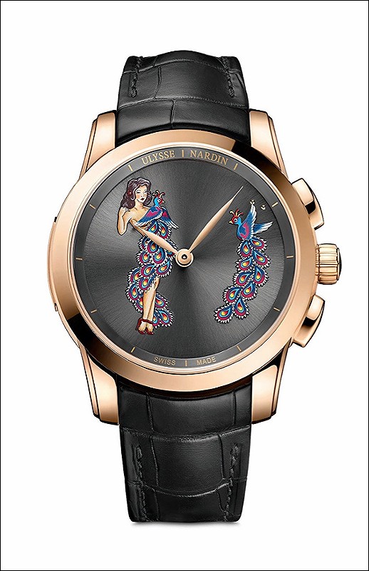 Ulysse Nardin HourStriker Burlesque Dancer
